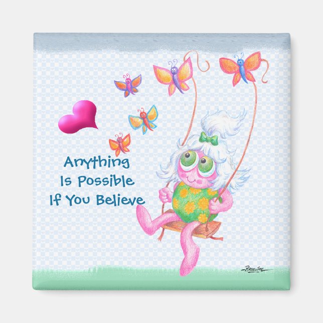 Allt är möjligt magnet (Framsidan)