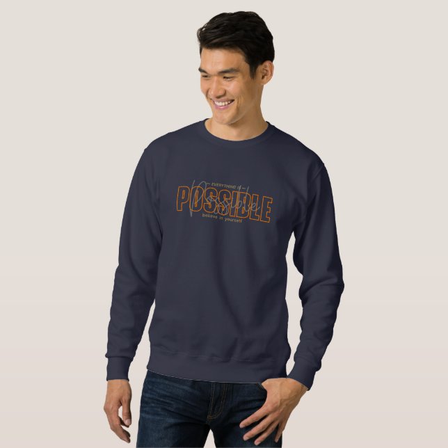 Allt är möjligt | Manar Sweatshirt (Hel framsida)