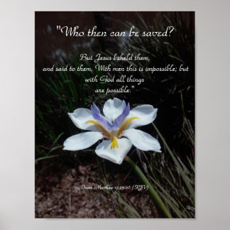 Allt är möjligt med Gud Poster