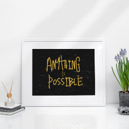 Allt är möjligt poster