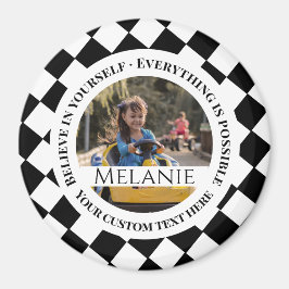 Allt är möjligt - tro på dig själv magnet