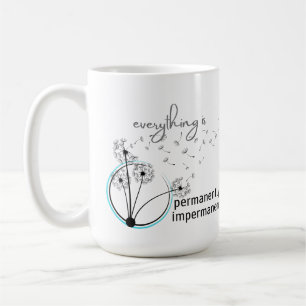 Allt är permanent opermanent kaffemugg