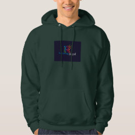 Allt är royal hoodie