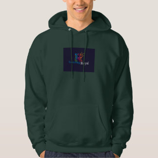 Allt är royal hoodie