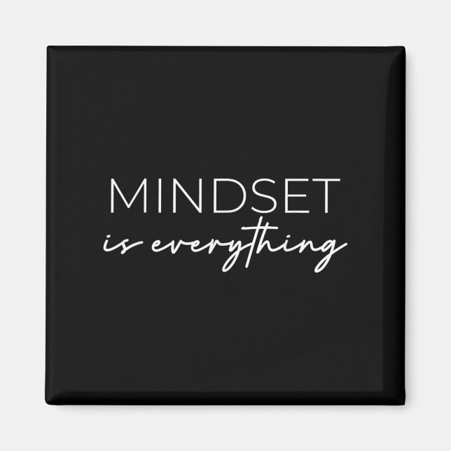 Allt är sinnesinspirerande motiv magnet (Framsidan)