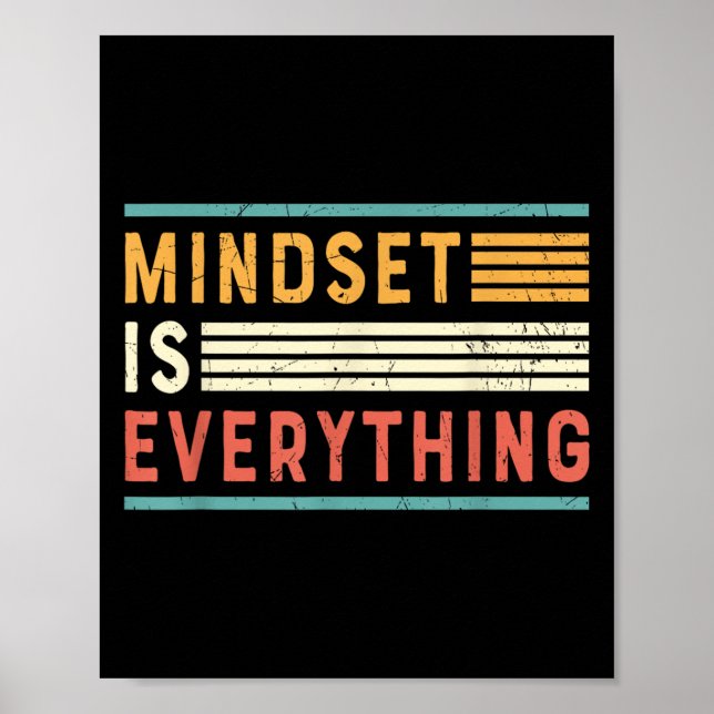 Allt är sinnesinspirerande motiv poster (Framsidan)