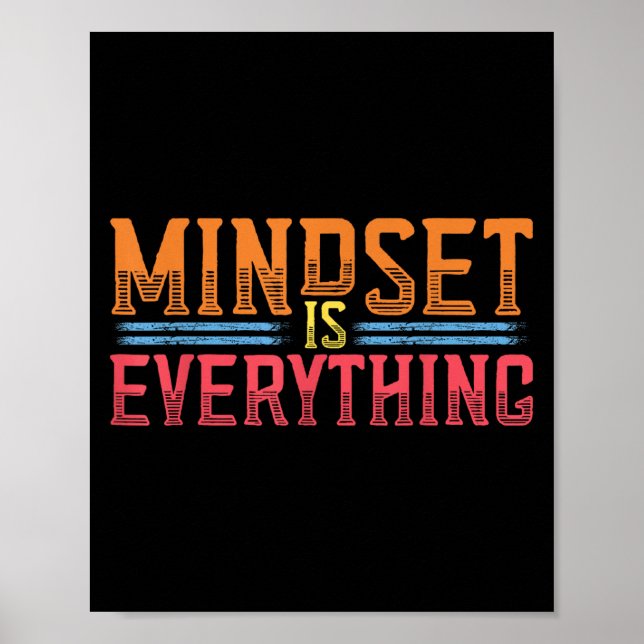 Allt är sinnesinspirerande motiv poster (Framsidan)