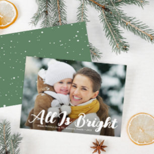 Allt är smart god jul julkort