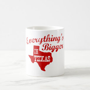 Allt är större i Texas Kaffemugg