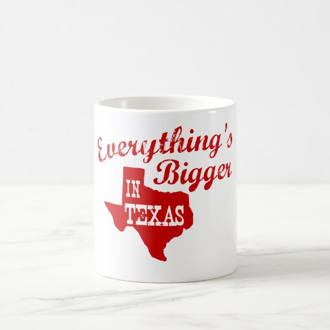 Allt är större i Texas Kaffemugg (Center)