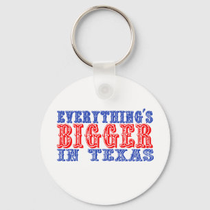 Allt är större i Texas Nyckelring