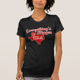 Allt är större i Texas State Shape Shirt Tee