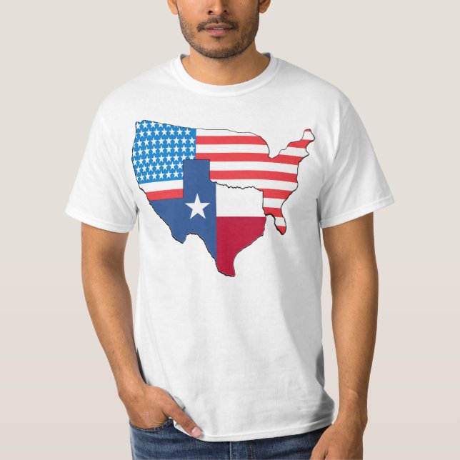 Allt är större i Texas T-shirt (Framsida)