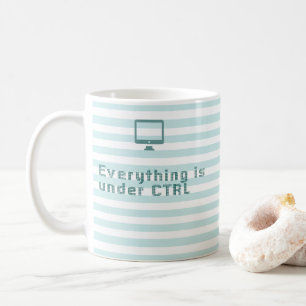 Allt är under CTRL Kaffemugg