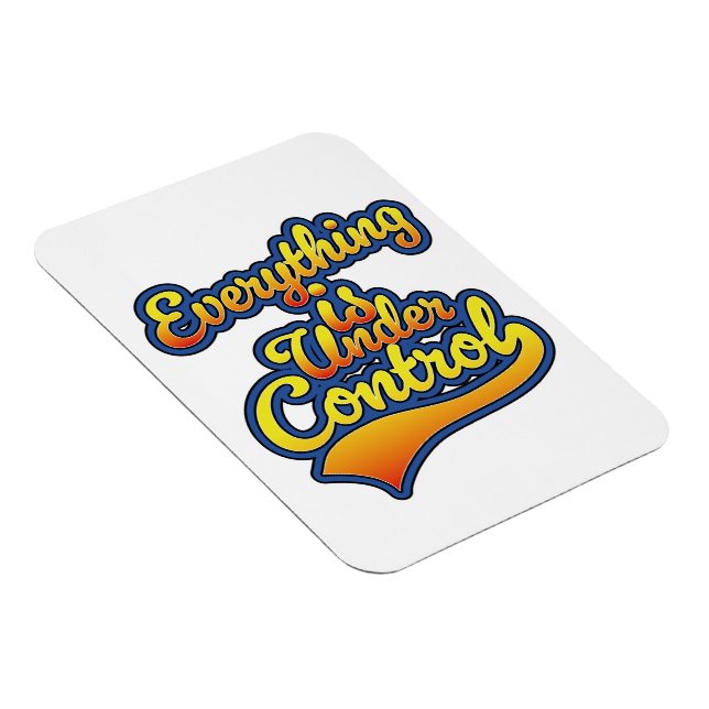 Allt är under kontroll magnet (Högersidan)