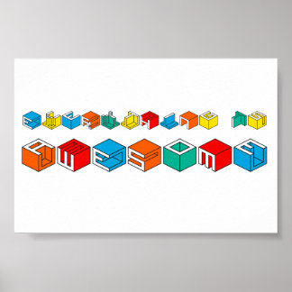 Allt är utskrift i Fantastisk Poster