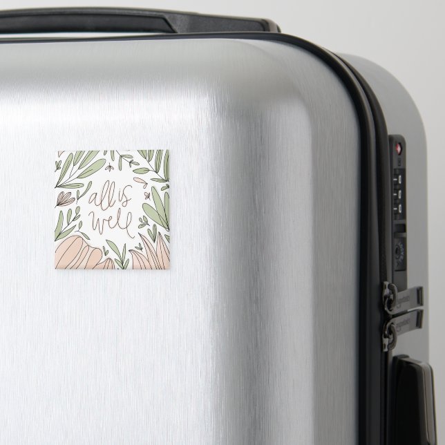 Allt är väl blomster magnet (In Situ (Luggage))