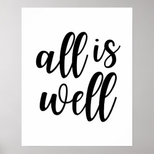 Allt är väl Poster