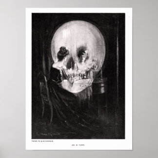 Allt är vanlig konst-utskrift poster