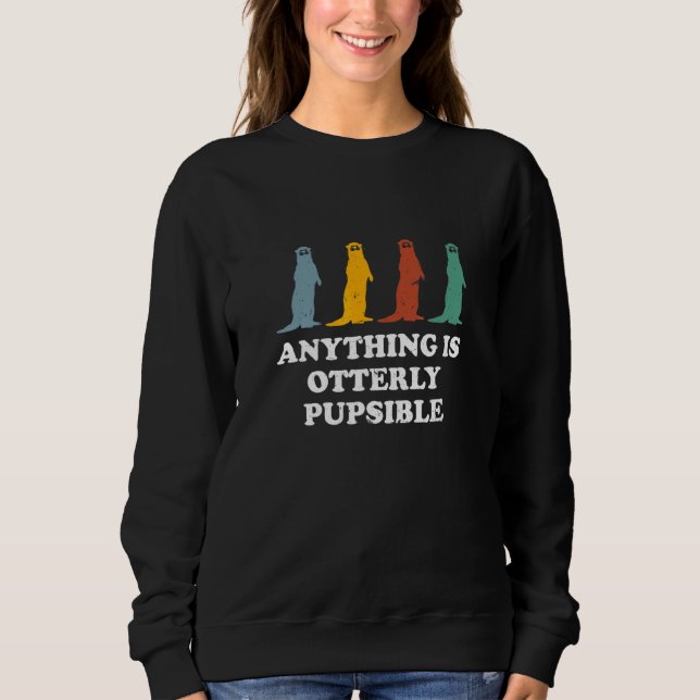 Allt är verkligen möjligt efter Humor T Shirt (Framsida)