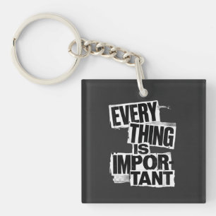 ALLT ÄR VIKTIGT Anti Design Typografi A