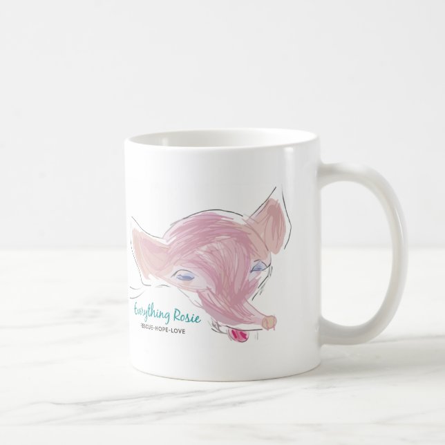 Allt åt Rosie Mug Kaffemugg (Höger)