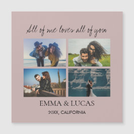 Allt av mig älskar allt av dig fotokollage