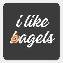 Allt bagel älskare är som bagellminimalister