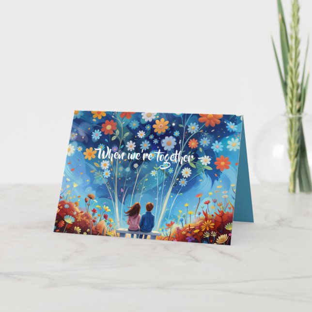 ALLT BEAUTIUFL-ÅRSBILDER/KÄRLEK-KORT TACK KORT (Framsida)