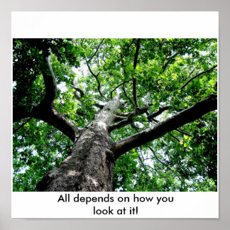 Allt beror på hur du ser på det! poster