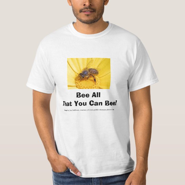 Allt bi som du kan biet! tröja (Framsida)