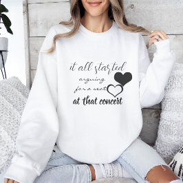 Allt började skrika efter ett säte t shirt