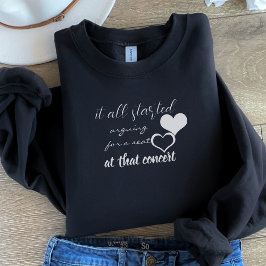 Allt började skrika efter ett säte t shirt