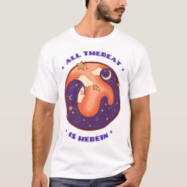 Allt Därom Finns Härin Mantra för Meditation T Shirt