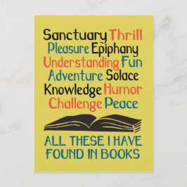 Allt dessa som jag har funnit i bokar vykort