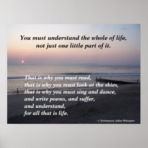 Allt det är Life Poster