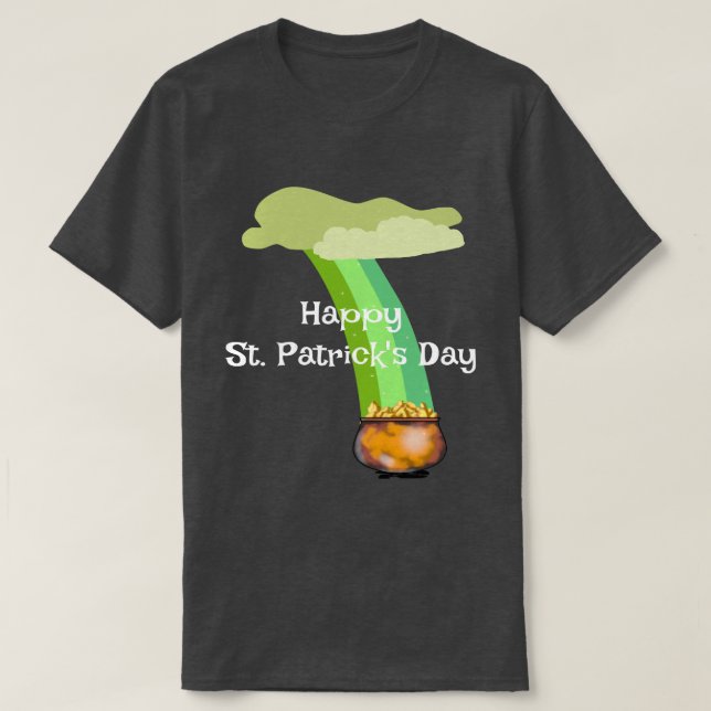 Allt det där är Grönt - St. Patrick's Day Tee (Design framsida)