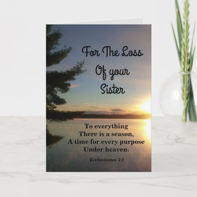 Allt det finns en säsong Sympati Kort (Framsida)