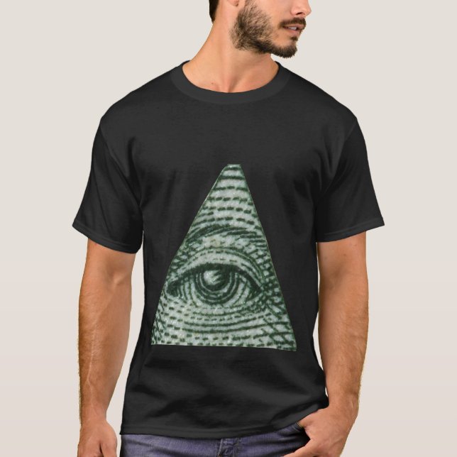 Allt det seende ögat t shirt (Framsida)