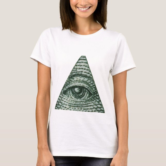Allt det seende ögat tee shirt (Framsida)