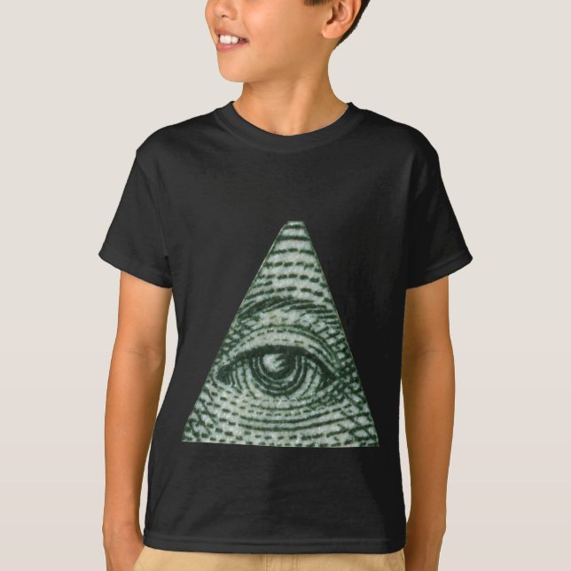 Allt det seende ögat tee shirt (Framsida)