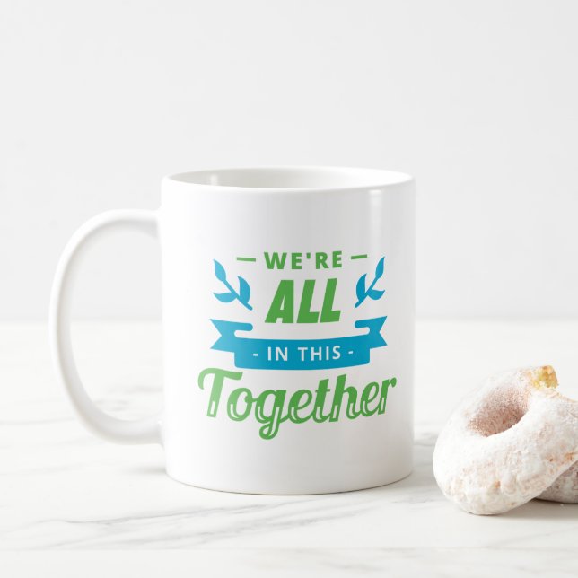 Allt detta tillsammans kaffemugg (Med munk)