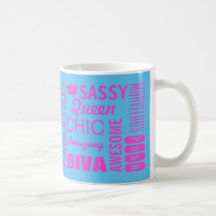 "Allt drottning och mer!" Kaffe Mugg