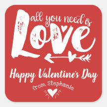 Allt du behöver är Kärlek Alla hjärtans dagstift