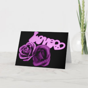 Allt du behöver är kärlek Card Kort