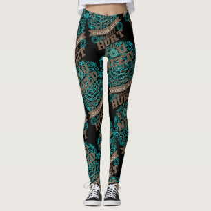 Allt du behöver är Kärlek och choklad Leggings