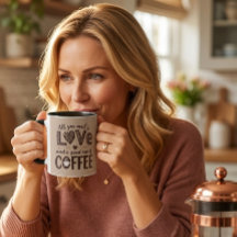 Allt du behöver är kärlek och en bra kopp kaffe.Mu