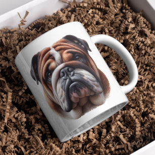 Allt du behöver är Kärlek och en bulldog Kaffemugg
