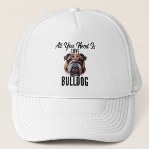 Allt du behöver är Kärlek och en bulldog Keps
