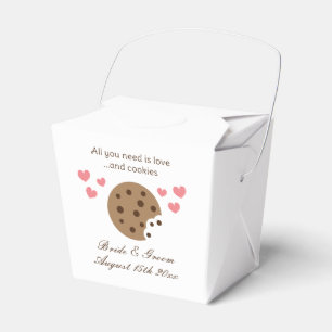 Allt du behöver är kärlek och en cookies trendig b presentaskar
